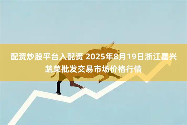 配资炒股平台入配资 2025年8月19日浙江嘉兴蔬菜批发交易市场价格行情